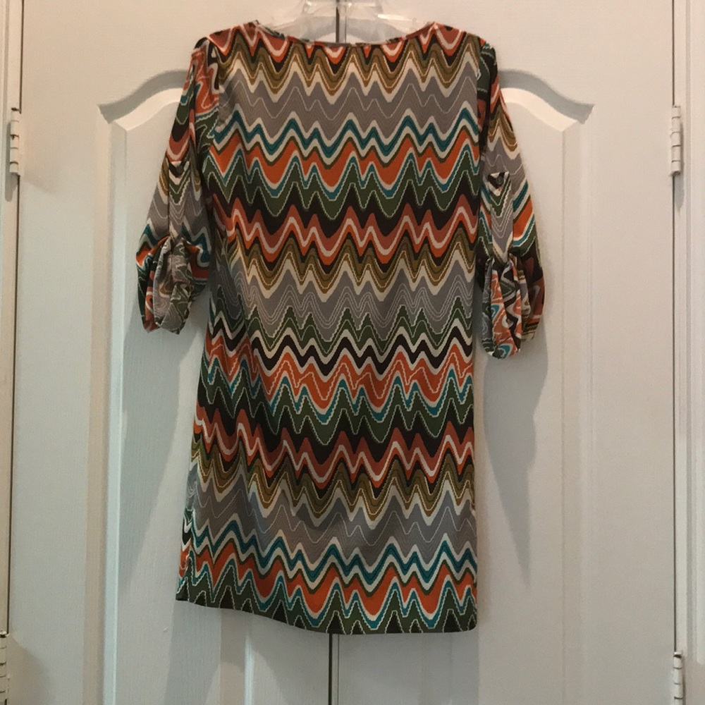 Fall patterned dress!! - Picture 2 of 4